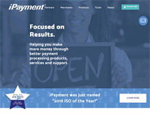 Tablet Screenshot of ipaymentinc.com
